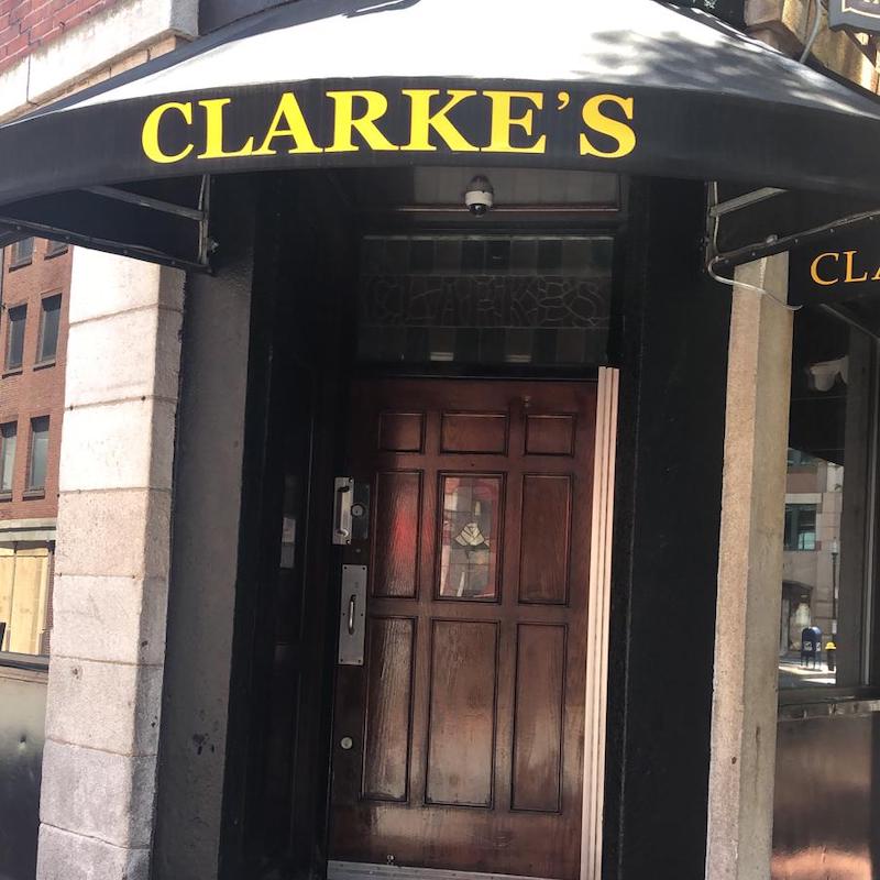 clarks boston menu